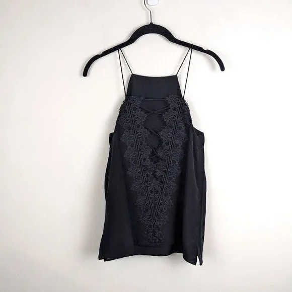 Cami NYC black Charlie lace camisole tank - Picture 3 of 8